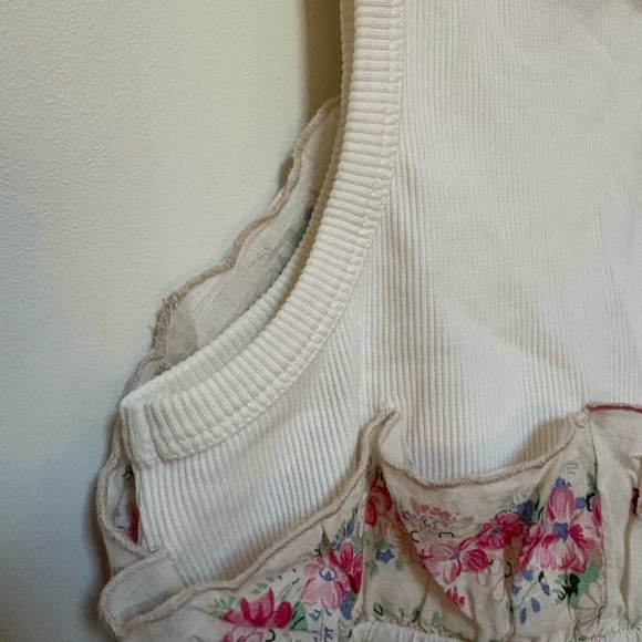 NWOT By Anthropologie Pieced Scarf Tank Size XS - Picture 15 of 15